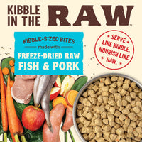 Kibble in the Raw <br> Fish & Pork Recipe