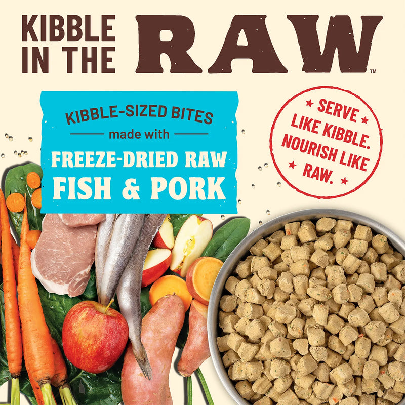 Kibble in the Raw <br> Fish & Pork Recipe