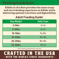 Kibble in the Raw <br> Small Breed Chicken Recipe